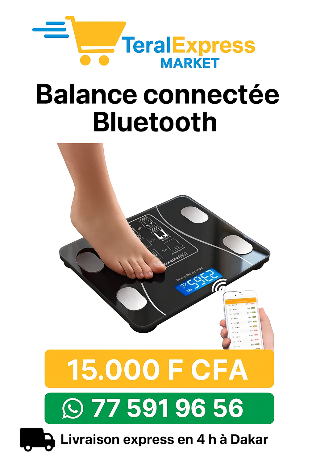 Balance connectée Bluetooth