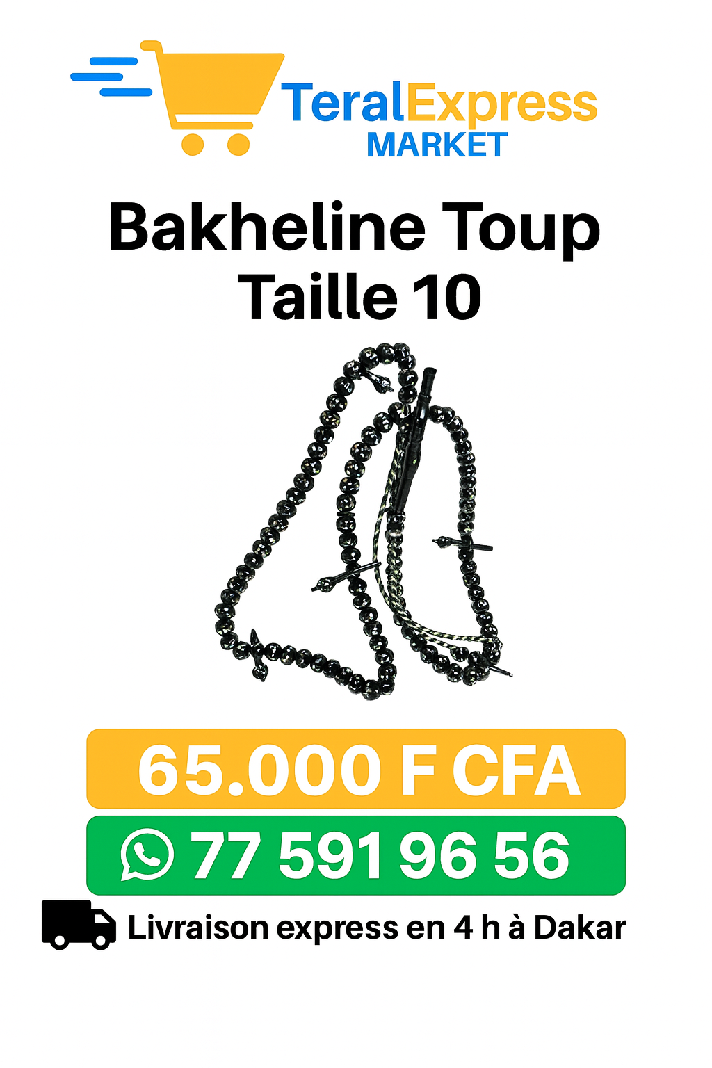 Chapelet Bakheline Toup Taille 10